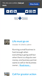 Mobile Screenshot of partners-blog.moorethompson.co.uk