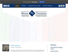 Tablet Screenshot of partners-blog.moorethompson.co.uk